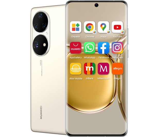 Huawei P50 Pro 8/256 złoty - 714234 - zdjęcie 2